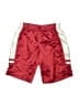 Nike 100% Polyester Color Block Red Athletic Shorts Size 7 - photo 1