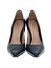 27 EDIT 100% Leather Blue Heels Size 7 - photo 2