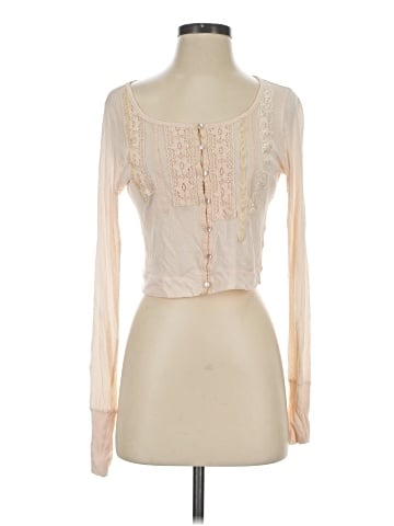 Flounce Long Sleeve Blouse (view 1)