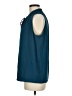 Brochu Walker 100% Polyester Teal Sleeveless Blouse Size M - photo 5
