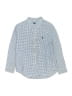 Ralph Lauren Checkered-gingham Blue Long Sleeve Button-Down Shirt Size 6 - photo 1