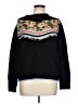 THML Animal Print Black Pullover Sweater Size L - photo 1