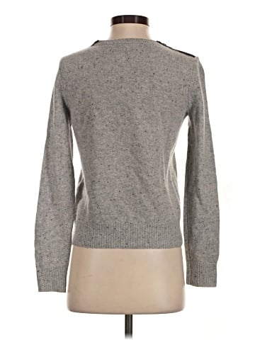 Aqua Cashmere Pullover Sweater (view 2)