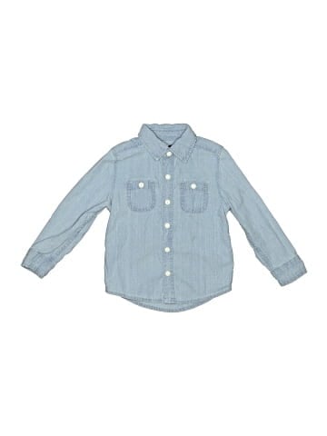 OshKosh B'gosh Long Sleeve Button-Down Shirt (view 1)
