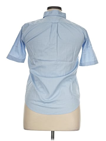 Lands' End Short Sleeve Button-Down Shirt (view 2)