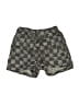 Tea 100% Cotton Checkered-gingham Gray Shorts Size 8 - photo 1