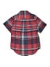 Ralph Lauren Plaid Red Short Sleeve Button-Down Shirt Size 4T - photo 2