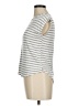 Green Envelope Stripes Silver Sleeveless T-Shirt Size M - photo 5
