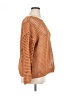 Love 100% Polyester Orange Pullover Sweater Size 1X - photo 4