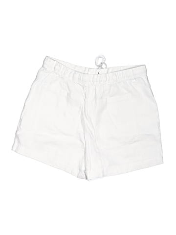 Madewell Pull-On Drawstring Shorts in 100% Linen (view 2)