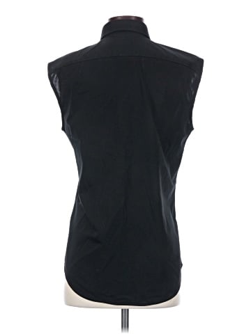 Theory Sleeveless Button-Down Shirt (view 2)