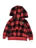 Carter's 100% Polyester Plaid Red Zip Up Hoodie 9-12 MO / 12 MO - photo 1