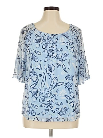 Cato Short Sleeve Blouse (view 1)