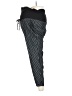 Old Navy - Maternity 100% Cotton Chevron-herringbone Black Active Pants Size Sm Maternity - photo 5