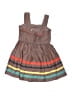 Mini Boden Stripes Brown Dress Size 2 - 3 - photo 1