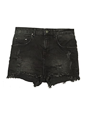 Zara Basic Denim Shorts (view 1)