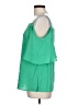 Bisou Bisou 100% Polyester Green 3/4 Sleeve Blouse Size L - photo 5
