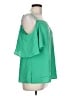 Bisou Bisou 100% Polyester Green 3/4 Sleeve Blouse Size L - photo 4