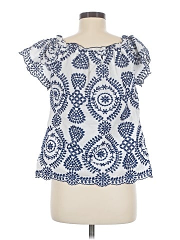 Adiva Short Sleeve Blouse (view 2)