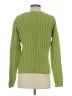 Valerie Stevens Solid Green Pullover Sweater Size S - photo 2