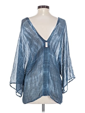 Gypsy 05 3/4 Sleeve Silk Top (view 2)