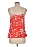 A. Byer Orange Sleeveless Blouse Size M - photo 2