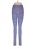 Lularoe Plaid Blue Leggings One size - photo 2