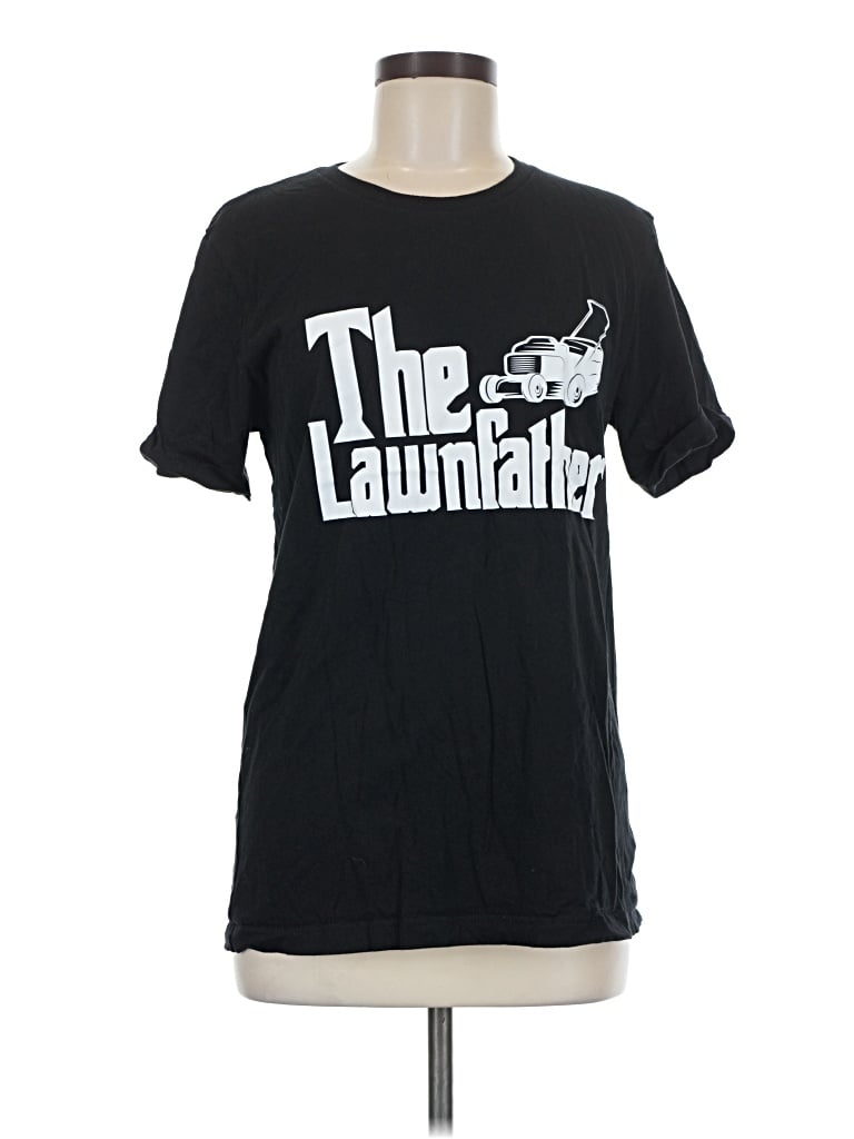 Pre-owned Bella+canvas Short Sleeve T-shirt In Black