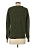 Gap Solid Green Pullover Sweater Size S - photo 2