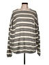 ALLSAINTS Stripes Gray Pullover Sweater Size L - photo 1