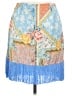 VICI 100% Polyester Blue Casual Skirt Size M - photo 2