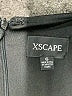 Xscape Graphic Black Cocktail Dress Size 6 - photo 4