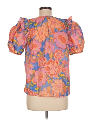 Olivaceous Short Sleeve Blouse (view 2)