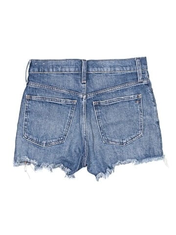 Madewell The Perfect Jean Short in Rayburn: Comfort Stretch Edition (view 2)
