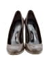 Coach 100% Leather Gray Heels Size 7 - photo 2