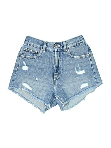 Zara Denim Shorts (view 1)