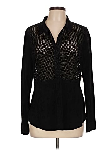 Ecru Long Sleeve Blouse (view 1)