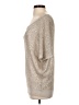 Matty M Silver 3/4 Sleeve Top Size S - photo 5