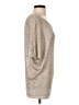 Matty M Silver 3/4 Sleeve Top Size S - photo 4