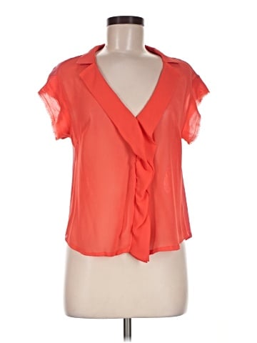 Pins and Needles Short Sleeve Blouse (view 1)