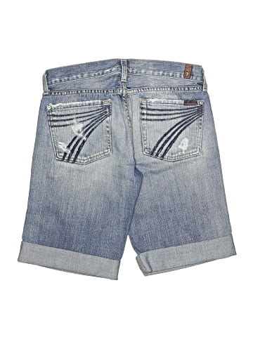 7 For All Mankind Denim Shorts (view 2)