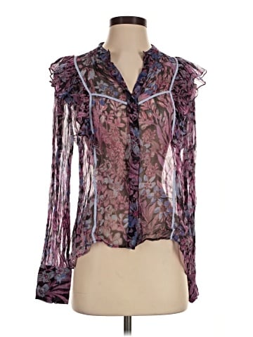 LoveShackFancy Long Sleeve Blouse (view 1)
