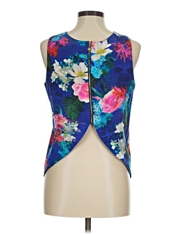 Amanda Uprichard Sleeveless Silk Top (view 2)