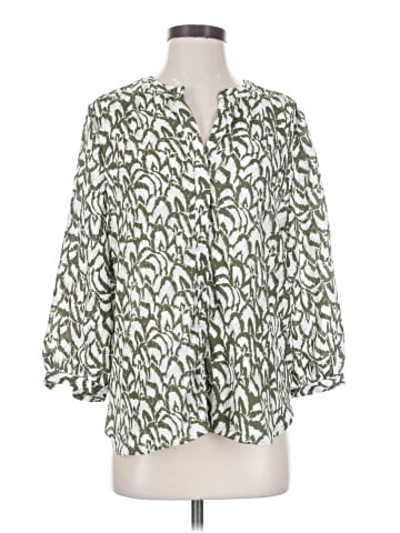 Jachs Girlfriend 3/4 Sleeve Blouse (view 1)
