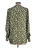 41Hawthorn 100% Polyester Stars Green 3/4 Sleeve Blouse Size L - photo 2