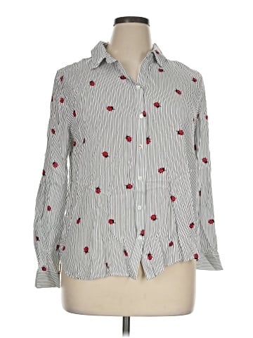 Jane and Delancey Long Sleeve Button-Down Shirt (view 1)