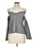 T by Alexander Wang 100% Wool Gray Wool Pullover Sweater Size L - photo 1