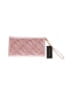 Bebe 100% Polyurethane Pink Makeup Bag One size - photo 2