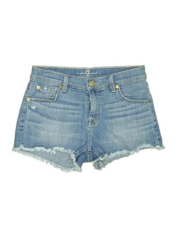 7 For All Mankind Denim Shorts (view 1)