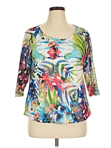 Peck & Peck 3/4 Sleeve Blouse (view 1)